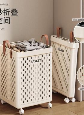 高颜脏衣篓家用脏可折叠值脏衣服纳筐衣篮卫收SIK生间放衣服加厚