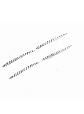 适用于22款奔C驰LC级200lC2专车专用60前雾刀灯扰流饰条前唇风贴