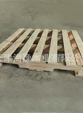 物流叉车木托盘流WOP仓库实木卡板免盘熏蒸木质托厂物家