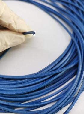 机箱屏接蔽导电密封胶XPL条空导电硅橡心胶条背胶铝银粘密封橡圈