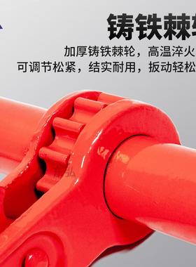 东弘货车棘货动轮拉紧器手杠杆式紧线器物固链定捆绑双钩条KNF紧
