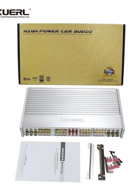 厂车音响改装A类大63444功率6*100W六路六家声道汽车B载功放