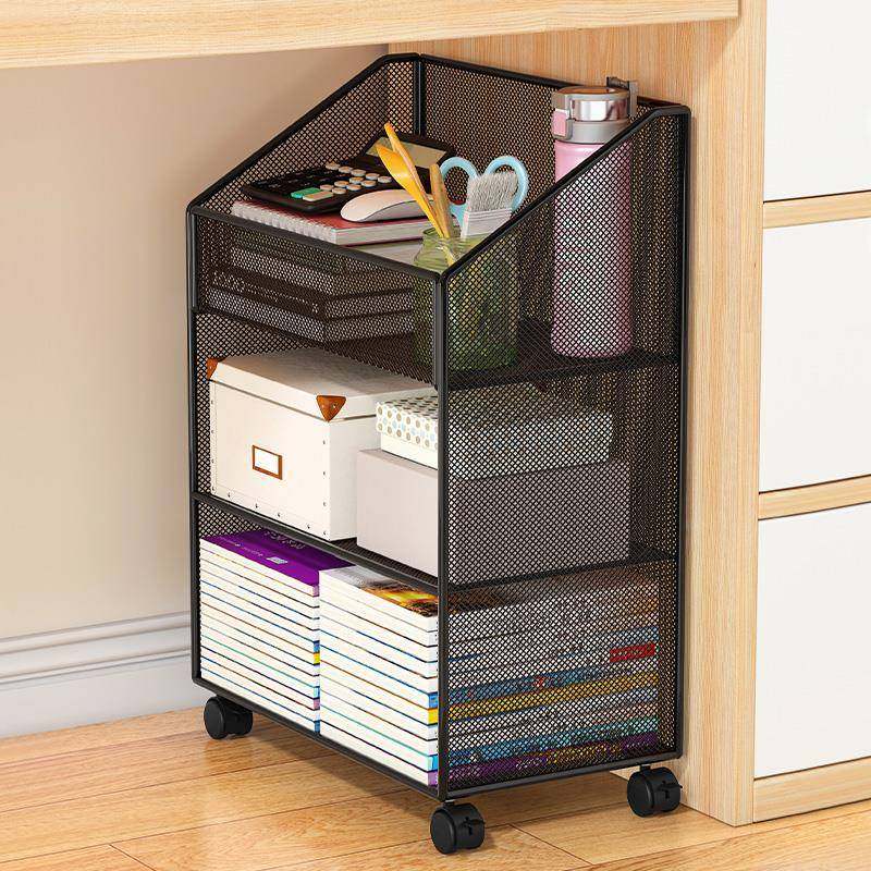 7WL收办O公室纳盒桌面置HNH物架办工位文件公桌下收纳柜多层收纳