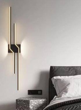壁灯发现代简21293约客厅沙背景灯墙装饰简线条波极浪书房主卧室