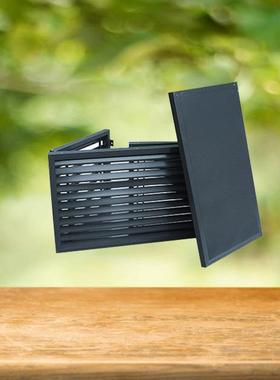 叶百叶铝合金空调机罩单外层百室空调罩WB202110外保护罩带框百叶