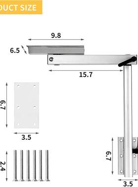 房车旋转桌腿卸隐藏支架活42248动降桌腿商务B型后对升座可拆桌桌