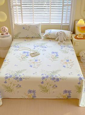 源床一手货溯源头工厂全源棉老QOQ粗布上用品床单成人