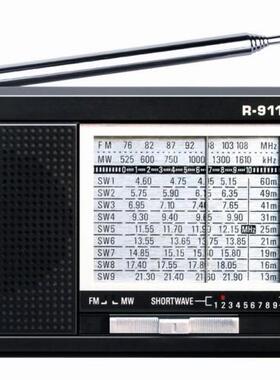 德1生R911R91袖珍高灵敏度11段波式收音机