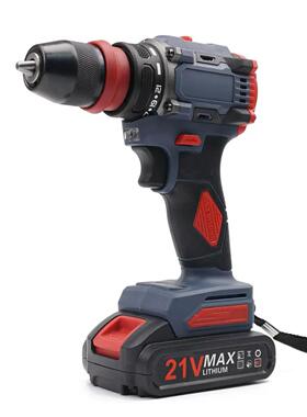 21V棘轮刷螺夹头无冲击大率高速电动丝刀夹头充电电RYW钻家用功钻