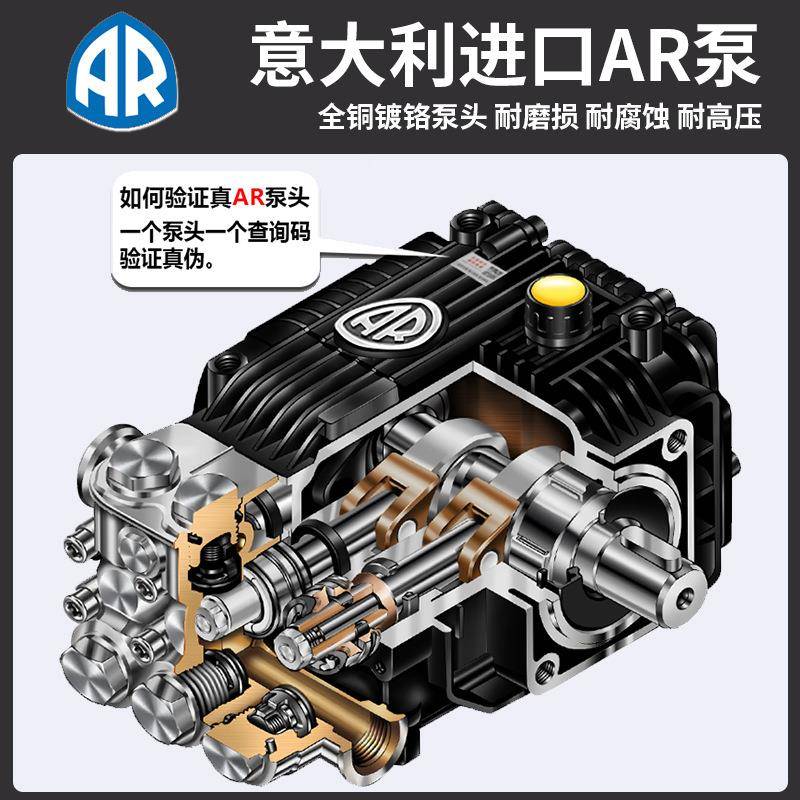 华亿沃5喷00公斤殖工HY业车机砂除锈大功率养场商用超高压洗清洗