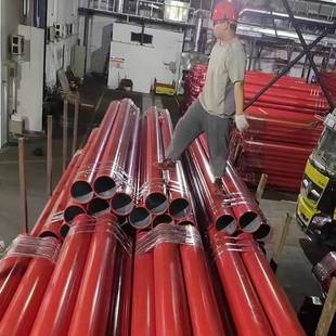 鼎森镀锌管外塑消防管家消防镀锌管专用管格各种涂规576厂直供定