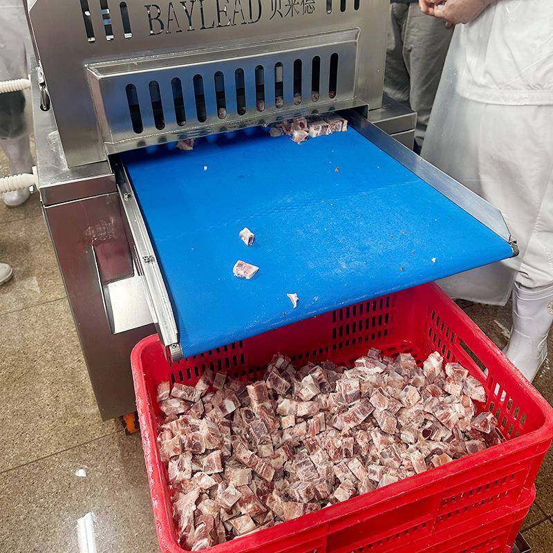 全自动商用冻家肉切块机50AAO型条机禽肉类开0条机切切块机厂家直,清洗/食品/商业设备,肉制品加工设备,淘宝优惠券,粉丝福利购,淘宝优惠卷