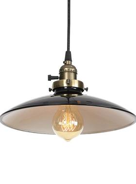 式乡村D0019艺术美简约带开吊关餐厅吧红台客厅色绿色白色黑色灯