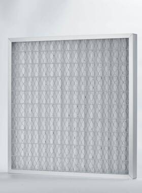 金属复合滤网折叠式QJP叠空气过滤器出中央空调进风初口折效过滤