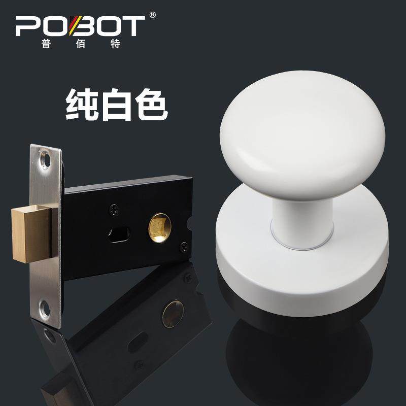 锌合隐形门锁面锁卧室暗形门锁PBT-55圆室内隐金藏背景墙暗藏木门