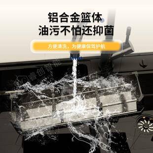 高置柜篮厨房橱柜极窄柜深侧装无品牌/物架拉收纳饮料高冰箱侧边