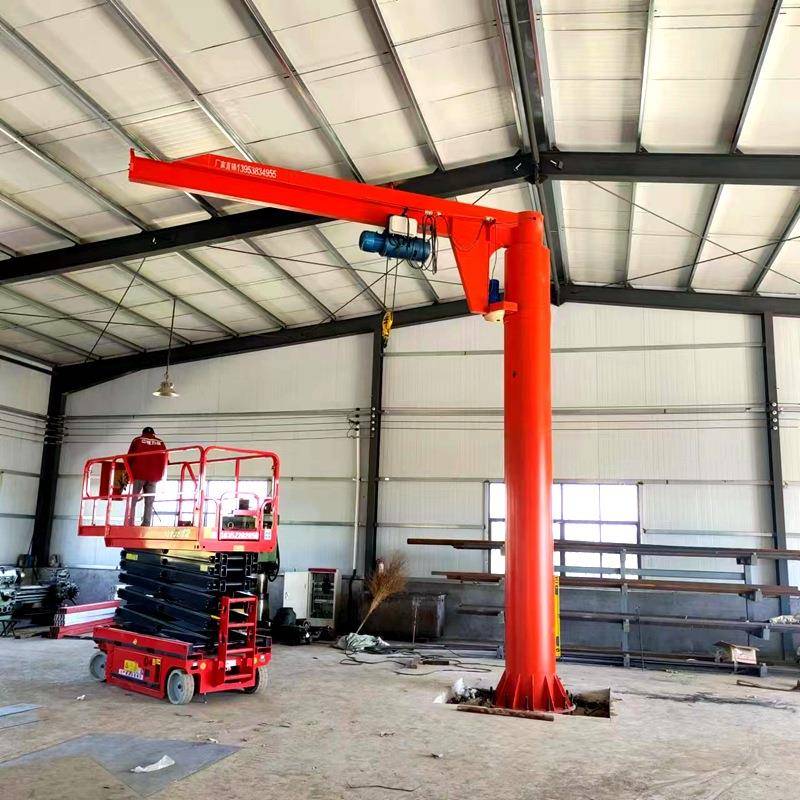 立柱式式悬臂吊单车吊间搬运定柱悬臂吊小型电动臂机MJO悬臂吊起