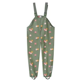 户外防水裤 儿童背带雨春薄款 儿女童裤 8岁男无品牌 玩泥挖沙 幼园2