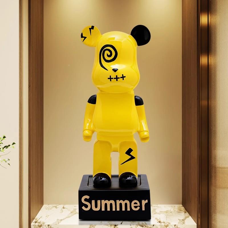 暴力大客摆件落地厅熊网红服店铺门店家居blx412装饰装储钱罐乔迁