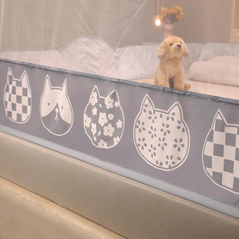 现供TGV蚊应升级可加高折叠网红帐懒人加密安装简单学生宿货舍家