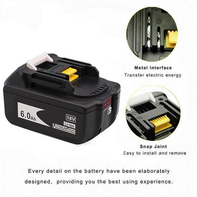 替代Makite牡田18289v五金电动L工具配件锂B电池组BL1830/B0186B