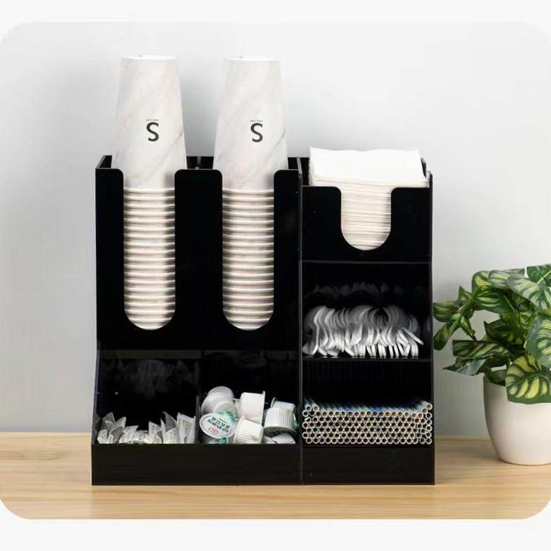 克多功能纸杯架亚力取杯架咖啡厅奶茶店吸管2458收置物架吧整台理,收纳整理,书桌收纳置物架,淘宝优惠券,粉丝福利购,淘宝优惠卷