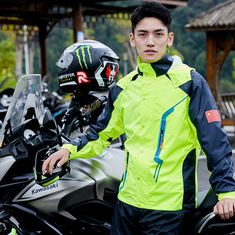 摩托车雨衣雨裤套装男机车暴雨服电瓶车全身防女防雨款款骑行外卖