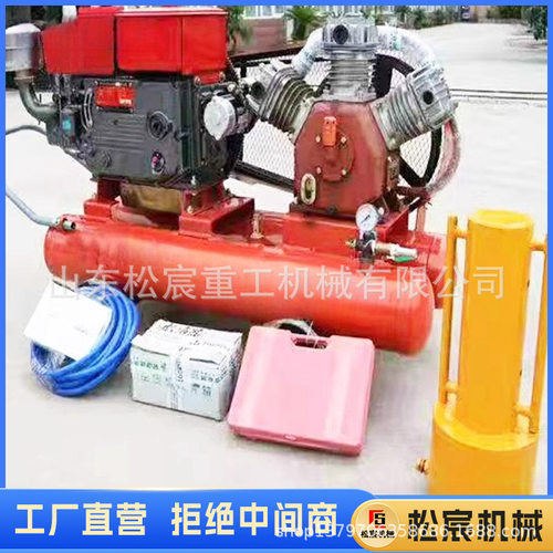 防汛打桩机小型堤坝加固压桩机二冲程全液压手持式便携式植桩机