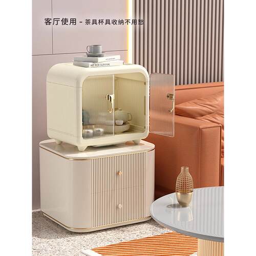 婴儿奶瓶收纳盒婴儿餐具收纳盒辅食工具收纳盒水杯茶杯排水管防尘