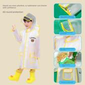 猪爸爸熊男孩雨衣斗篷式 学生幼儿园女孩宝宝雨雨披 儿童防水雨鞋