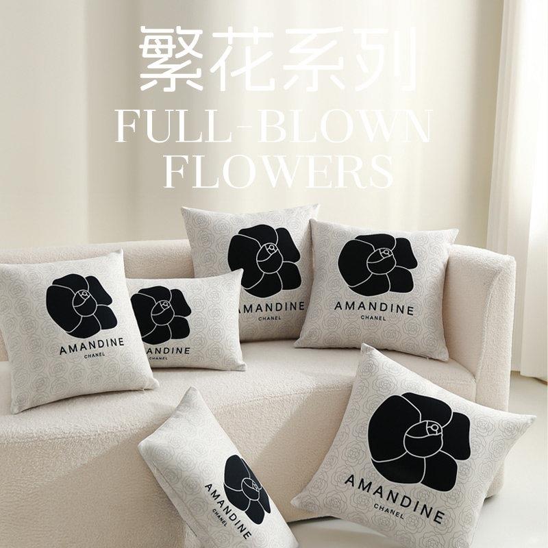 艺喜缘 沙发抱枕高级感 办公室午睡枕头棉麻床头靠背垫靠枕抱枕芯图片