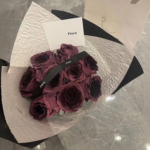 永生花乌梅子酱郁金香花束仿真香皂花送女朋友闺蜜高级感生日礼物