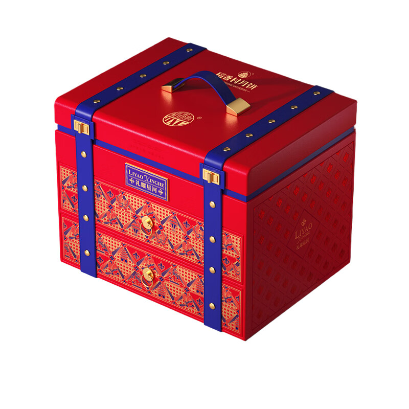 稻香村月饼广式豆沙五仁蛋黄莲蓉稻香村礼耀星河2275g(10味25饼)