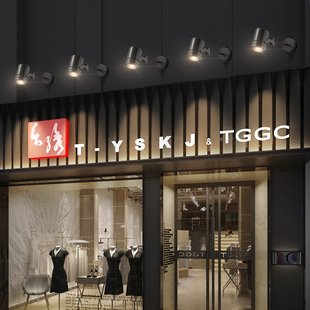 门头灯led灯室外投光灯户外防水餐饮商铺店面牌匾灯广告牌射灯