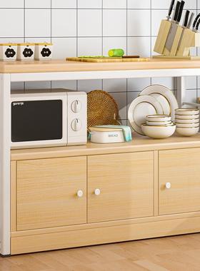 物厨房置架收纳柜落地多层家用UZQ橱柜多功能物柜子储柜餐餐边柜