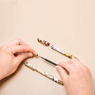 热印满杆l转og圆o宝珠笔金属中性签名笔业男士 高档办企公914珠笔