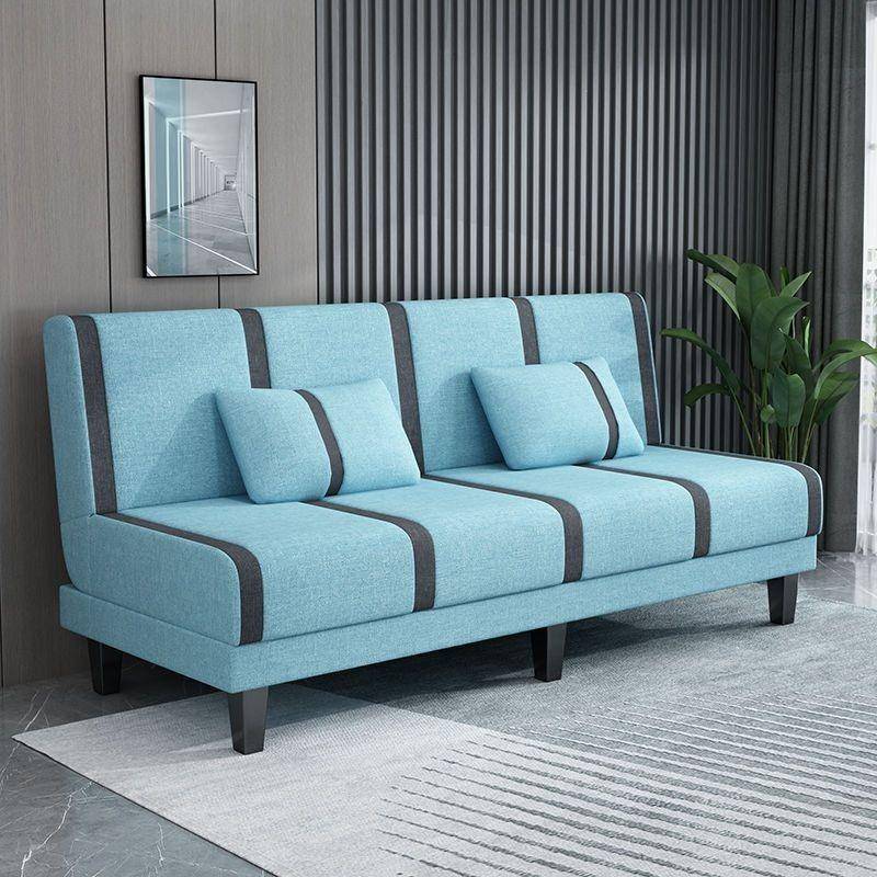 可折叠沙发床用双人三人多功能简易出租室房懒人客厅卧GWH布艺两
