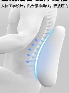 汽车腰靠腰护腰开车驾驶座支撑司椅车机载腰枕久垫坐99905靠垫