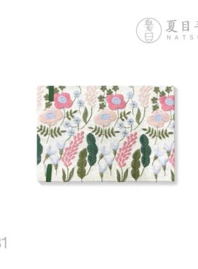 2OUT1《刺植绣物花3速园》手工随身旅行水彩本手账写本宝虹鲁本