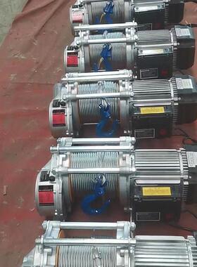 铝壳提升机吨2吨电动葫芦2MBW0v38021v卷扬机3吊机吨家用小型升降