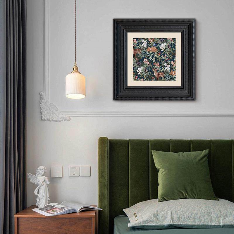 美式复古ATF厅沙发背景墙装饰画样板间厅卧室花鸟餐装小众法式客,家居饰品,现代装饰画,淘宝优惠券,粉丝福利购,淘宝优惠卷