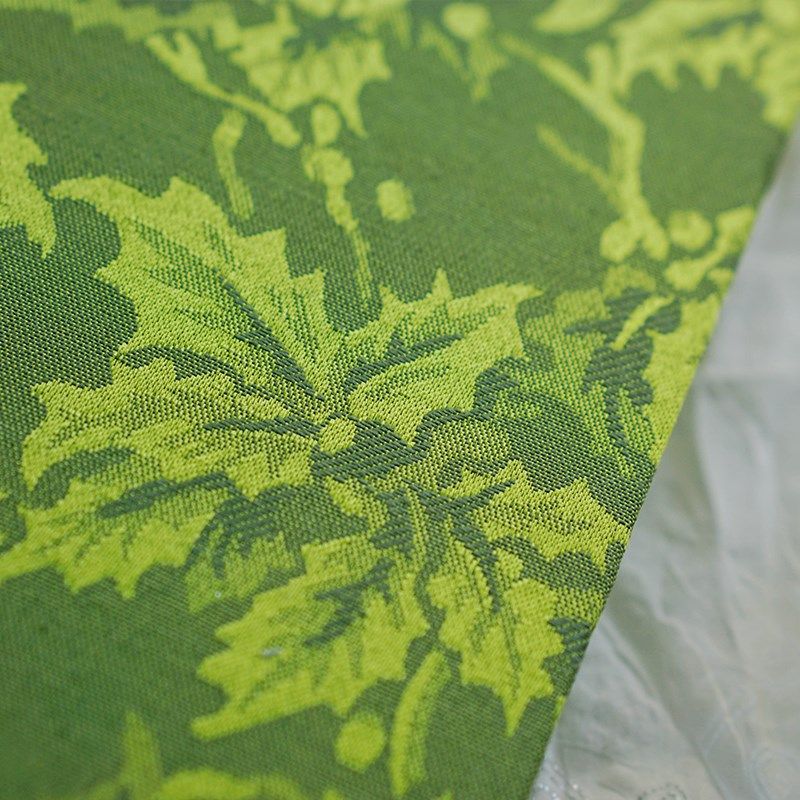 【如茵】独特青柠绿光泽布面 工作笔记本日记本手账本A5手工制作