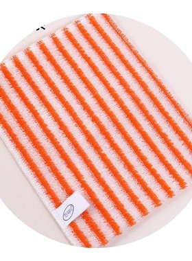 巾派去油彩条竹纤维洗碗易清洗抹布洗碗布厨房不掉毛吸水清洁10条