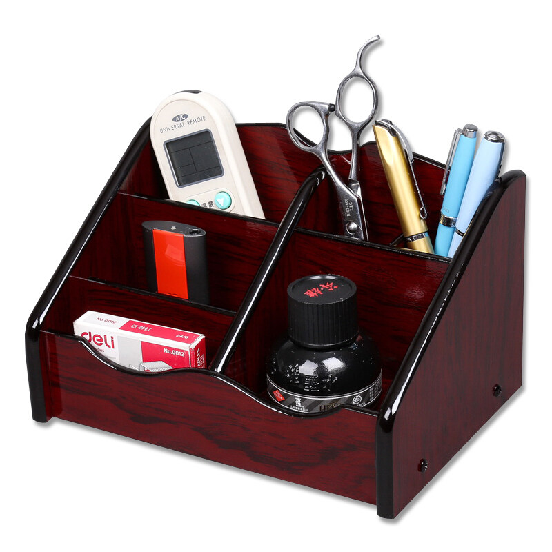 包邮木质笔筒办公用品多功能桌面笔筒文具创意时尚收纳盒笔架摆件,文具电教/文化用品/商务用品,笔筒,淘宝优惠券,粉丝福利购,淘宝优惠卷