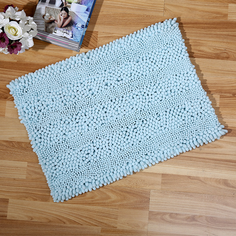 来去定制加厚雪尼尔吸水地垫卫生间浴室地毯家用脚垫厨房卧室门垫