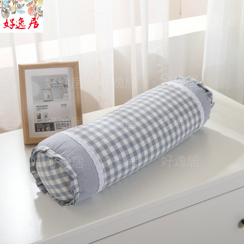 2021款水洗棉格子荞麦壳枕套枕芯套糖果颈椎枕 花草丙纶可拆洗枕,床上用品,枕头/枕芯,淘宝优惠券,粉丝福利购,淘宝优惠卷
