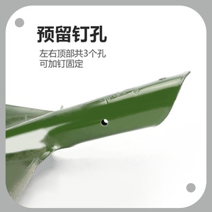 尖头铁锹锰钢家种菜挖土挖树铲子木把柄不锈钢大铁锨户外农用工具