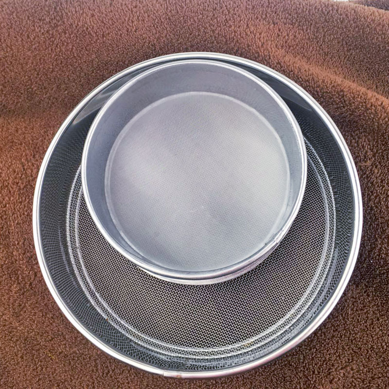 不锈钢筛子筛网标准分样筛面粉筛豆浆过滤筛中药筛子芝麻筛米筛子