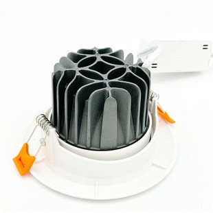 九鼎照明LED射灯cob天花灯吊顶牛眼灯7w12w20w嵌入式 店 灯服装