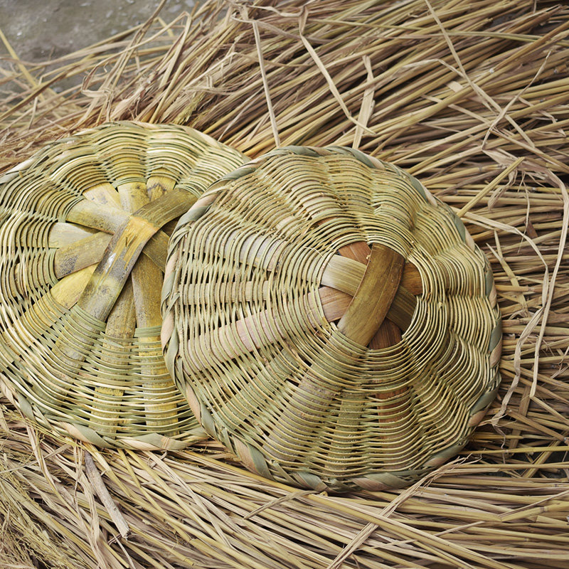 竹编甑底子座木桶蒸笼甑子垫手工鲜楠竹制品定做硬骨架拱平甑鼻搭